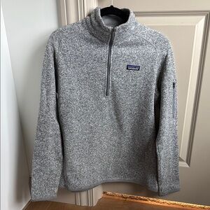 Patagonia Women's Better Sweater 1/4-Zip Fleece Pullover Size large